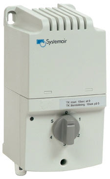 Systemair RTRE 5 – Transformator-Drehzahlsteller mit Motorschutz, 5-stufig, 5 A, 230 V