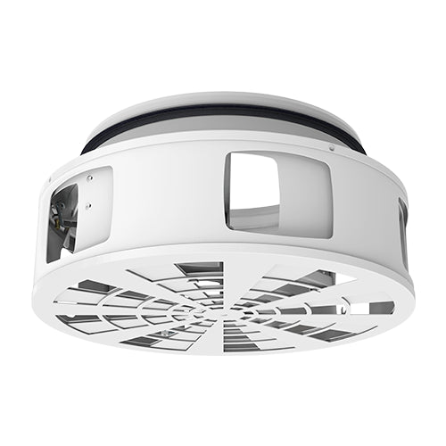 Systemair BURE-250-TC-SW – Großraum-Luftdurchlass, Ø 250 mm, Thermostat, weiß RAL 9003