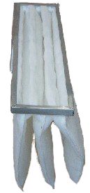 Systemair BFM 1500/2000 G3 – Taschenfilter, Filterklasse G3, für MAXI 1500/2000
