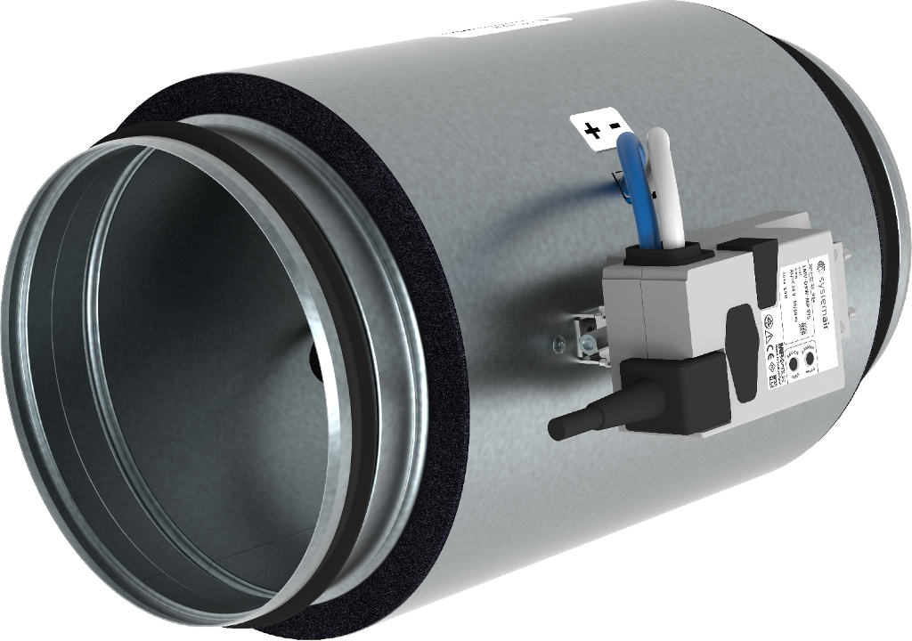 Systemair OPTIMA-LV-RI-315 – VAV-Volumenstromregler, gedämmt, Rohr 315 mm, 24 V