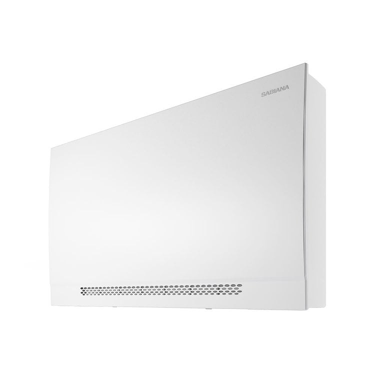 Sabiana Carisma Whisper CFF-ECM-MV-R-CB-TES 30 Gebläsekonvektor mit Strahlerplatte, ohne Ventile mit Gehäuse, mit CB-Touch Easy Steuerung und UP-Touch Easy Leistungseinheit werkseitig montiert (linke Anschlüsse) 0071163