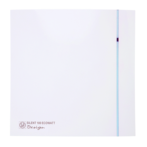 Soler & Palau SILENT 100 CZ Design Ecowatt 12V – Axialventilator, Rohr 100 mm, 85 m³/h, 8 W, 12 V