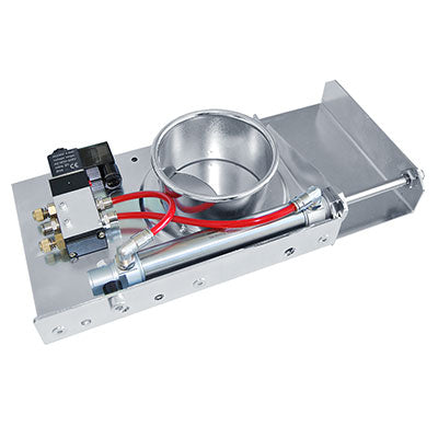Lindab SKPTR 80 – Klappe mit pneumatischem Antrieb, Rohr 80 mm
