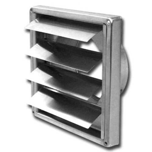 Paneir SMS 200 – Schwerkraftklappe, Edelstahl, Rohr 200 mm