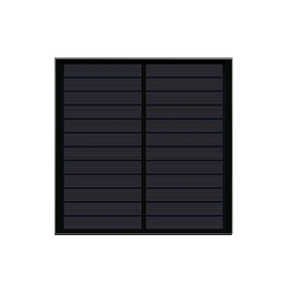 Solarmodul KS-M7878GB Schwarzes Solarpanel 6V