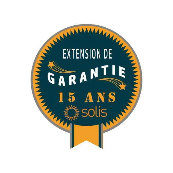 SOLIS - Extension de garantie fabricant à 15 ans - 80K-125K-5G-DC