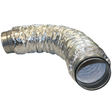 Systemair SonoExtra 250 - 1000 – Flexibler Schalldämpfer, Ø 250 mm, Länge 1000 mm