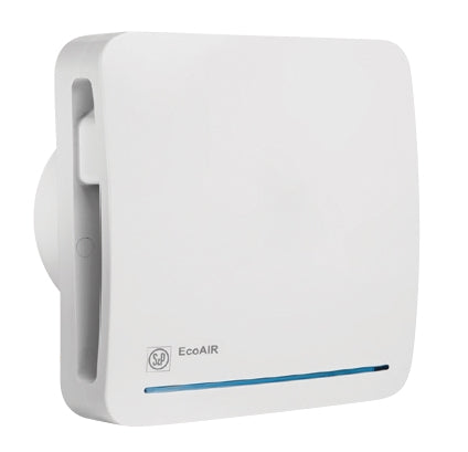 Soler & Palau ECOAIR MLC Ecowatt – Radialventilator, Rohr 100 mm, 60 m³/h, 5,6 W, EC-Motor