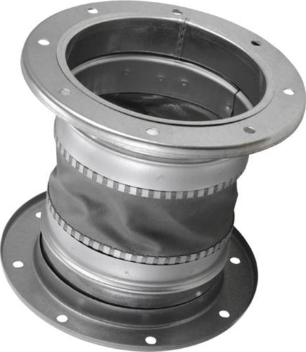 Lindab TLUM 150 PR – Flexible Verbindung mit Flanschen, Ø 150 mm