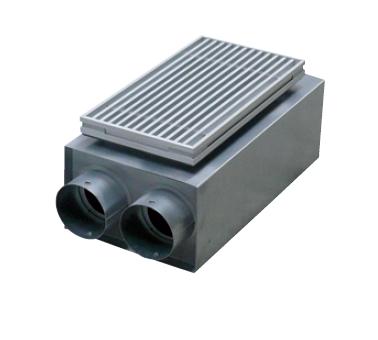Soler & Palau EDF-P-BOX-200x100 – Bodenbox mit Bodenauslass, 200x100 mm