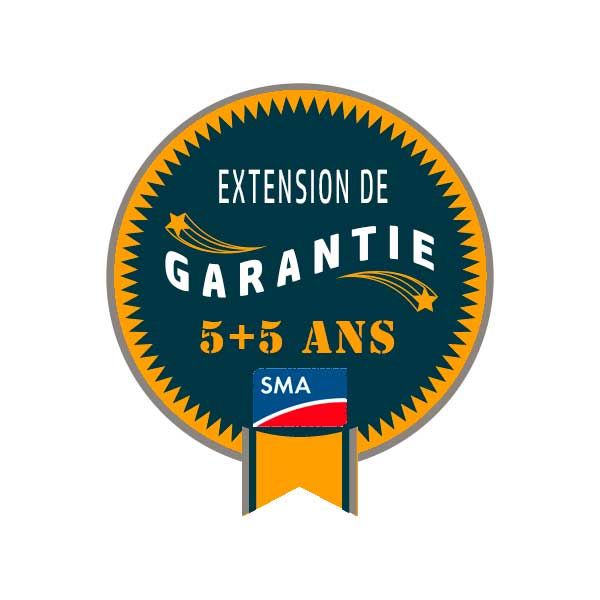 SMA - Extension de garantie fabricant ACTIVE 5 ans de base +5 ans jusqu'à 150 kVA
