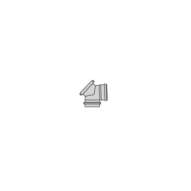 Vaillant Kurve 87° 110 mm mit Inspektion 0020106392