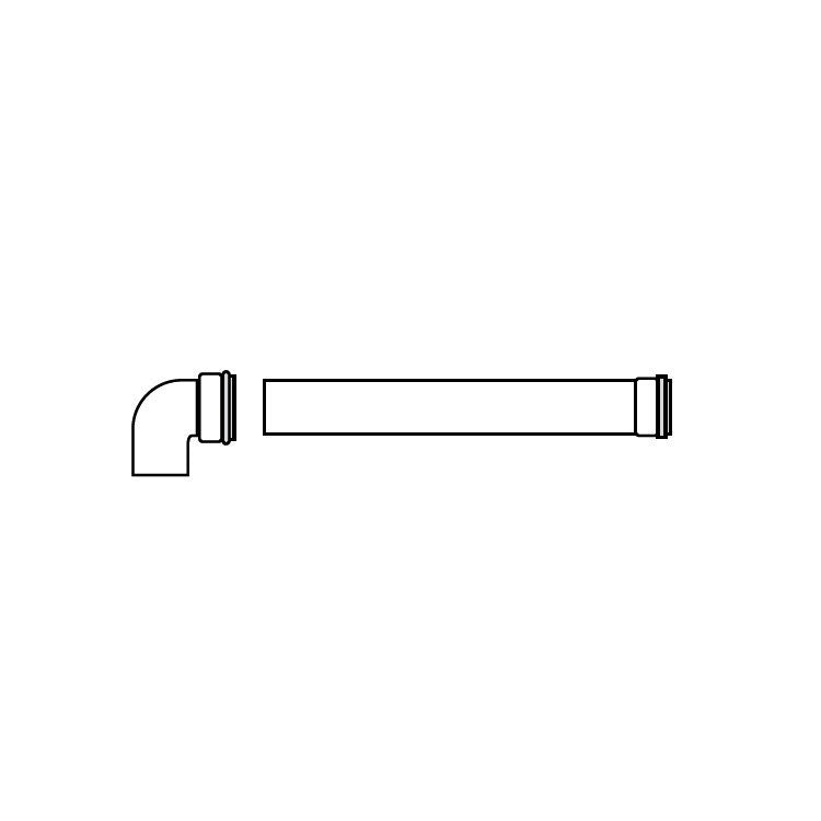 Vaillant Windschutzabschluss horizontal 60mm 0020222517