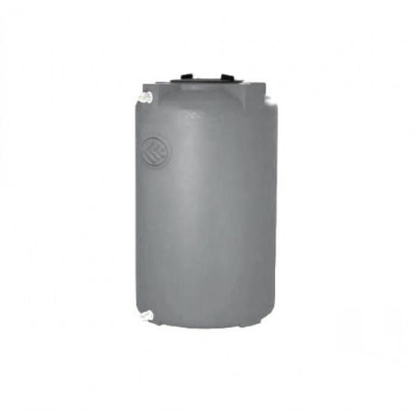 Cordivari Wasserauffangbehälter aus Polyethylen vertikal zylindrisch 500 Liter grau VERT500-GRIGIO