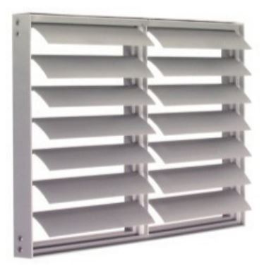 Systemair VK 100-50 – Selbsttätige Jalousieklappe, 1000 x 500 mm