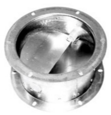 Systemair VKS 355-500 – Rückschlagklappe, Flanschmontage