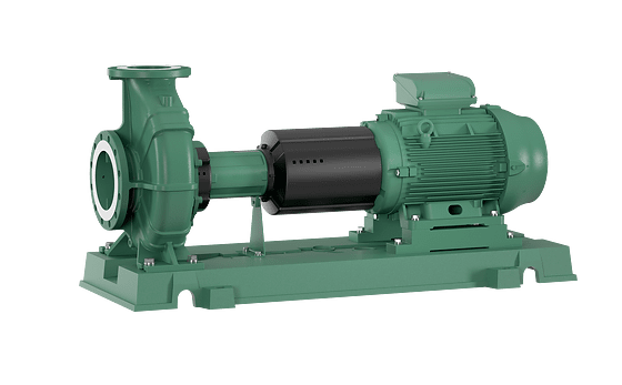 Wilo Atmos GIGA-N 125/200-5,5/4-P5 – Einstufige Kreiselpumpe, DN 125, 5,5 kW, IE3 - Art. 6086646