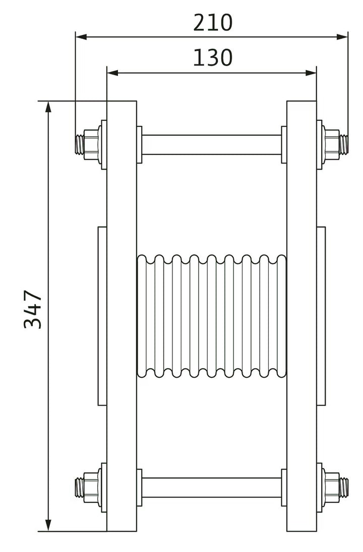 WILO Edelstahlkompensator DN 100, PN 16 Art. 2514244