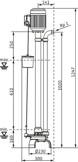 WILO NiMh-Akku, 9 V/200 mAh Art: 2522850