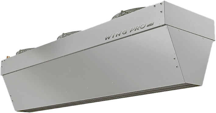 VTS WING PRO C200 EC – Industrie-Luftschleier ohne Heizung, Breite 2 m, 12.800 m³/h
