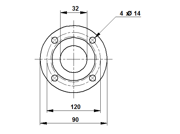 GRUNDFOS Vorschweißflansche DN 32; PN 06 -Art. 539904
