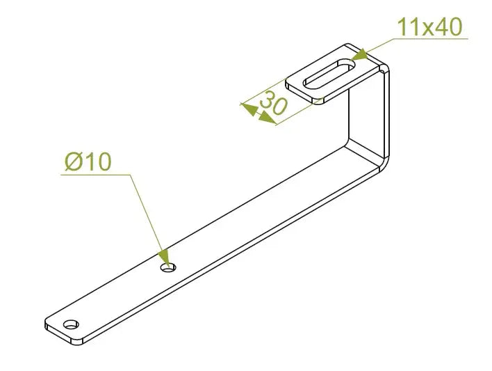 Baks Dachhalter DUF60E