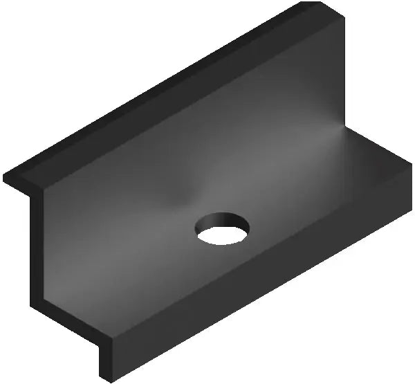 Baks Seitenwandhalter BUF35L (schwarz)