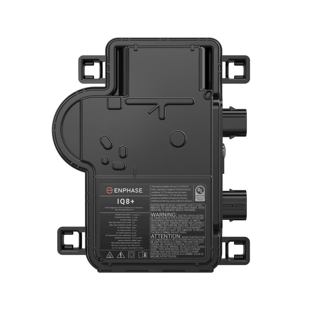 Enphase Microwechselrichter IQ 8+ mit integriertem MC4-Stecker