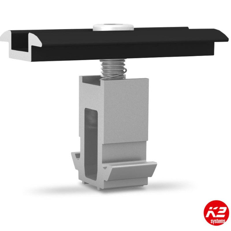 K2 Systems Mittelklemme DomeClamp MC Black Set 30-50