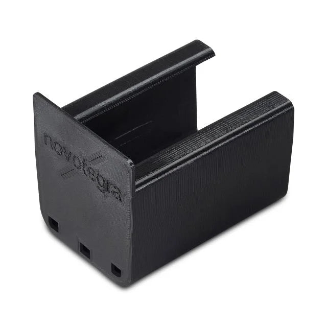 Novotegra Black Endkappe für C47-Schiene