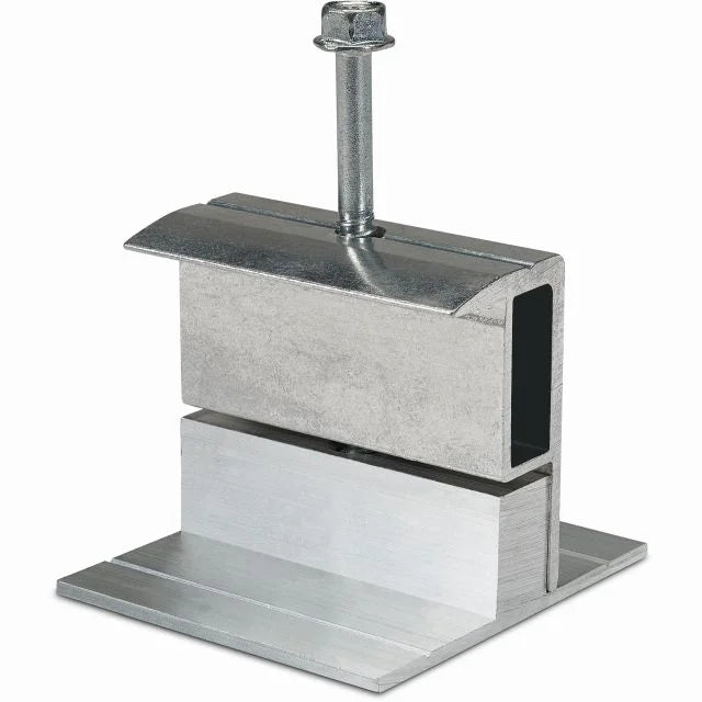 Novotegra Endklemme Standard Flachabdeckung für Module 43-52 mm (kurze Seite)