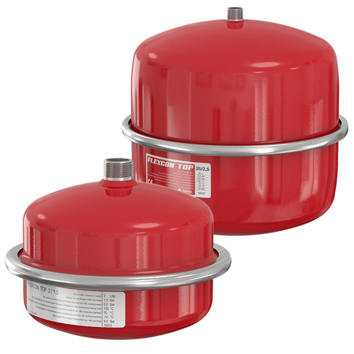 Flamco Rosette RK 1/4"-14, pastellgrau Klemmrosetten, Polypropylen