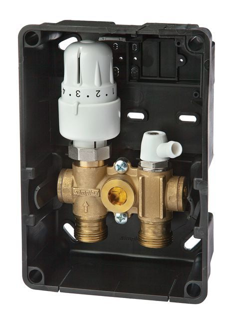 Simplex Regelbox RTL-I STANDARD RTL-Kopf i. G3/4a Eurok. MS, Kst. Bl. weiß