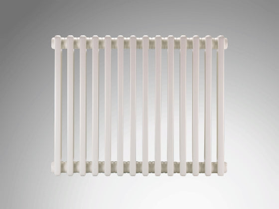 PURMO Röhrenradiator DELTA Laserline Ventil 2180, 9 Glieder, RAL 9016 – PURMO