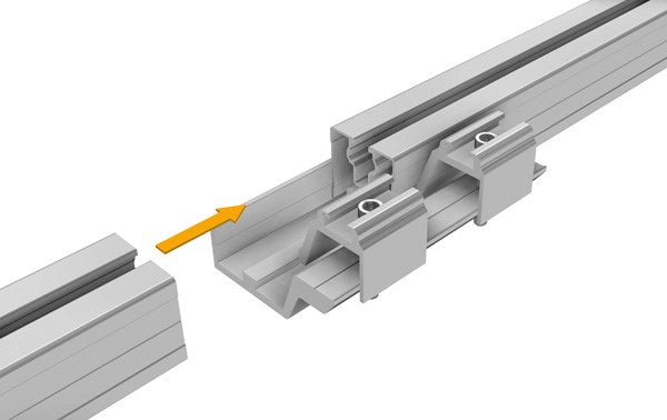 SL Rack Modultragprofil-Verbinder Außenverbinder RAIL