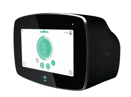 Wallbox Commander 2 EV-Ladegeräte 3.7 kW, 5 Meter, Typ 2, 4G, Schwarz, 3PH, IP54