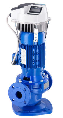 Lowara Inline-Pumpe mit Normmotor LNES 100-200/220/P25VCB4 – LOWARA