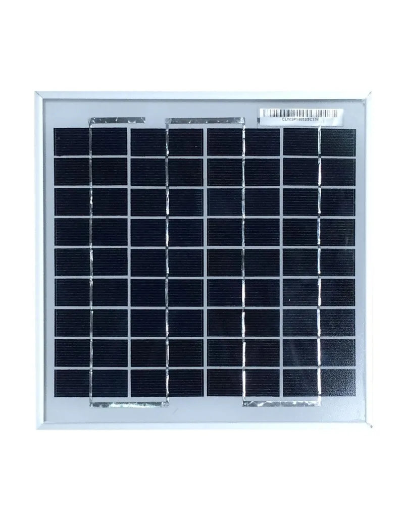 Celline Solarmodul CL005-12P 5 W Silberner Rahmen