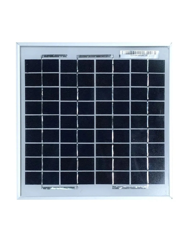 Celline Solarmodul CL005-12P 5 W Silberner Rahmen