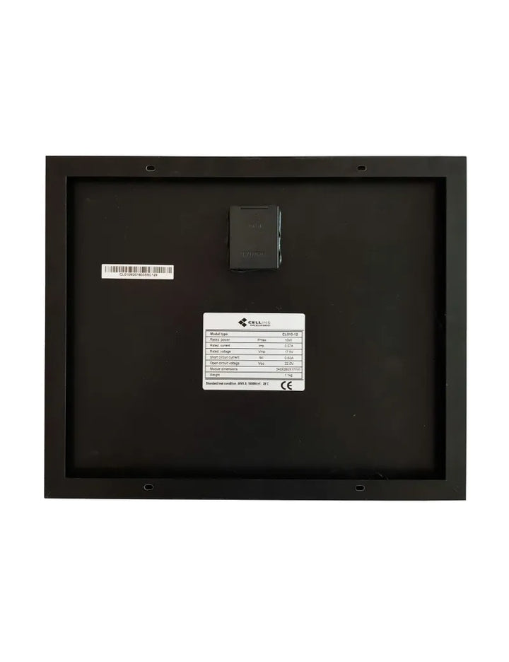 Celline Solarmodul CL010-12MB 10 W Vollschwarz